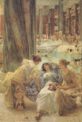 Alma-Tadema, Sir Lawrence The Baths of Caracalla (mk24) china oil painting image